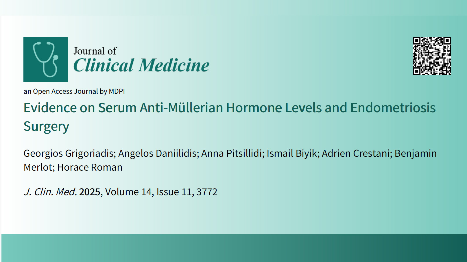 New Scientific Publication in International Peer-reviewed Journal